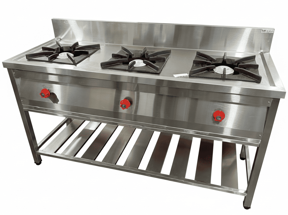 3 BURNER COOKING RANGE