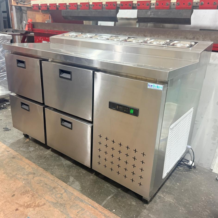 4 DRAWER MAKE LINE CHILLER