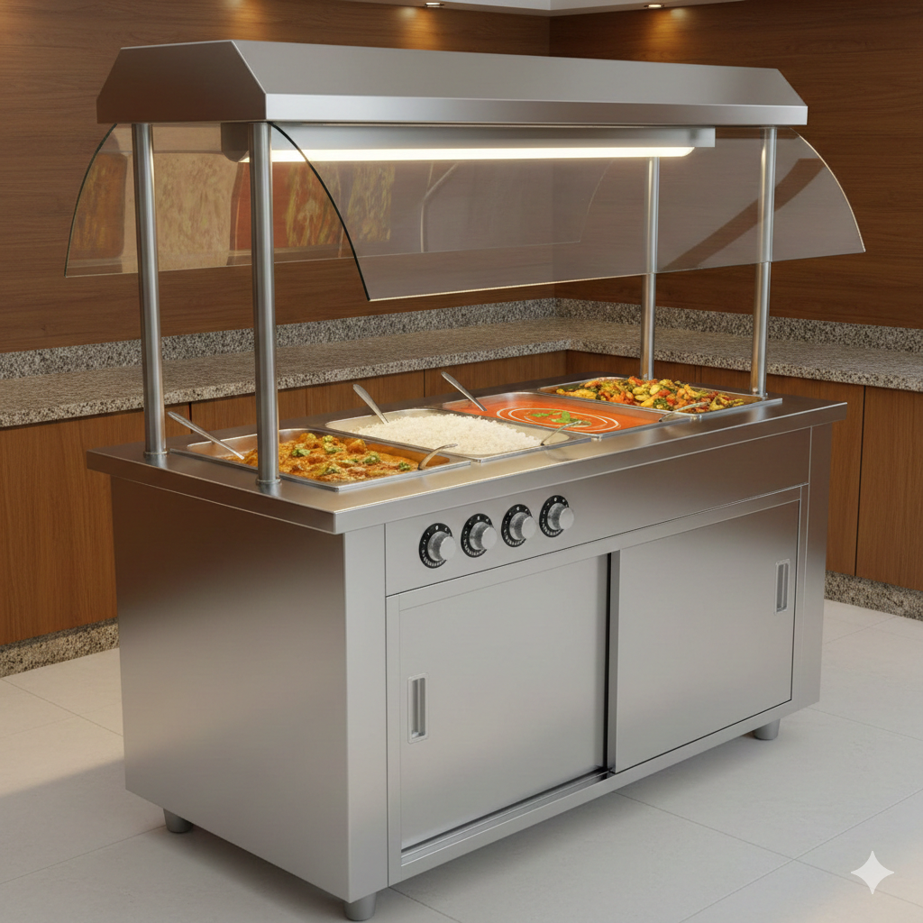 BAINE MARIE WITH CANOPY