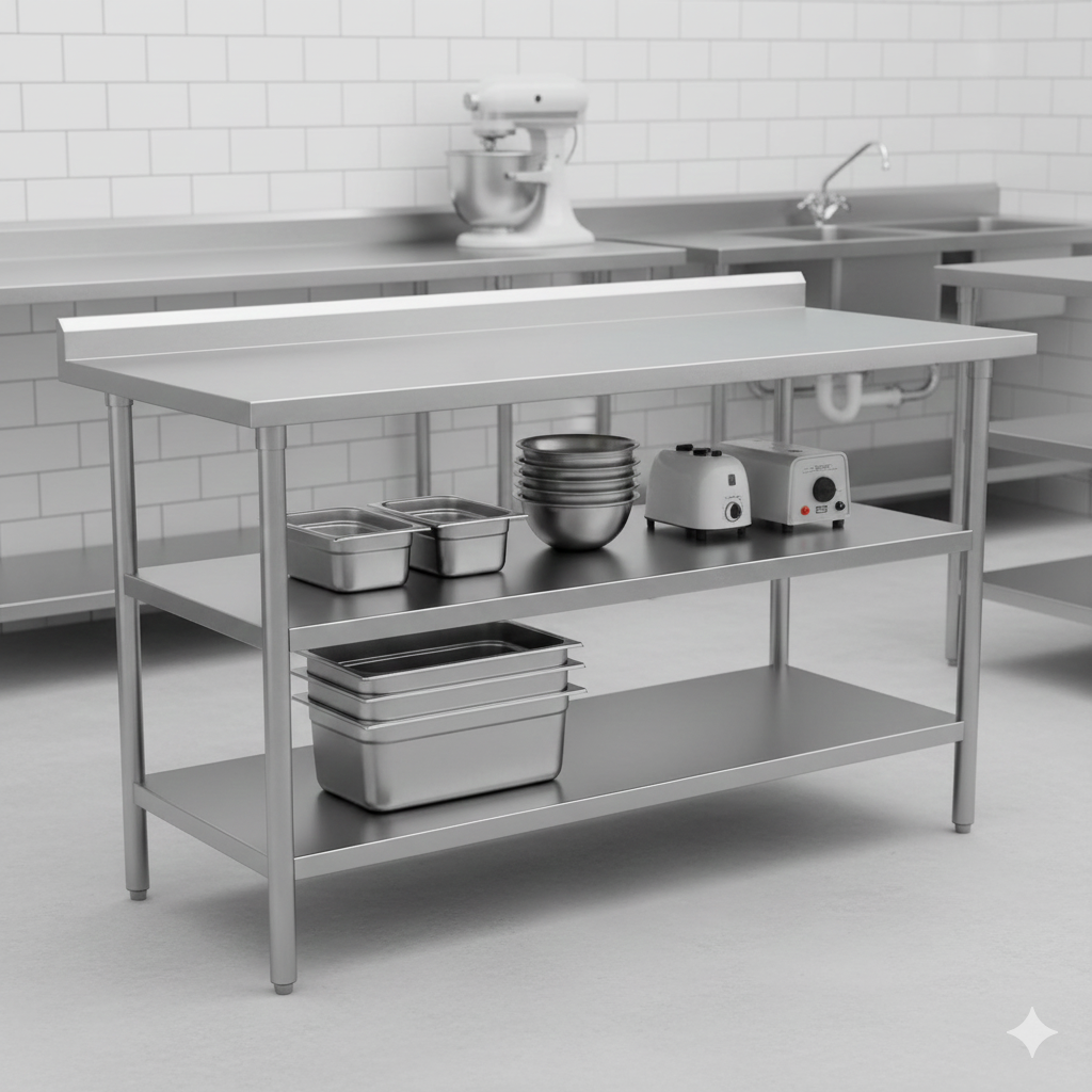 WORK TABLE WITH 2 US