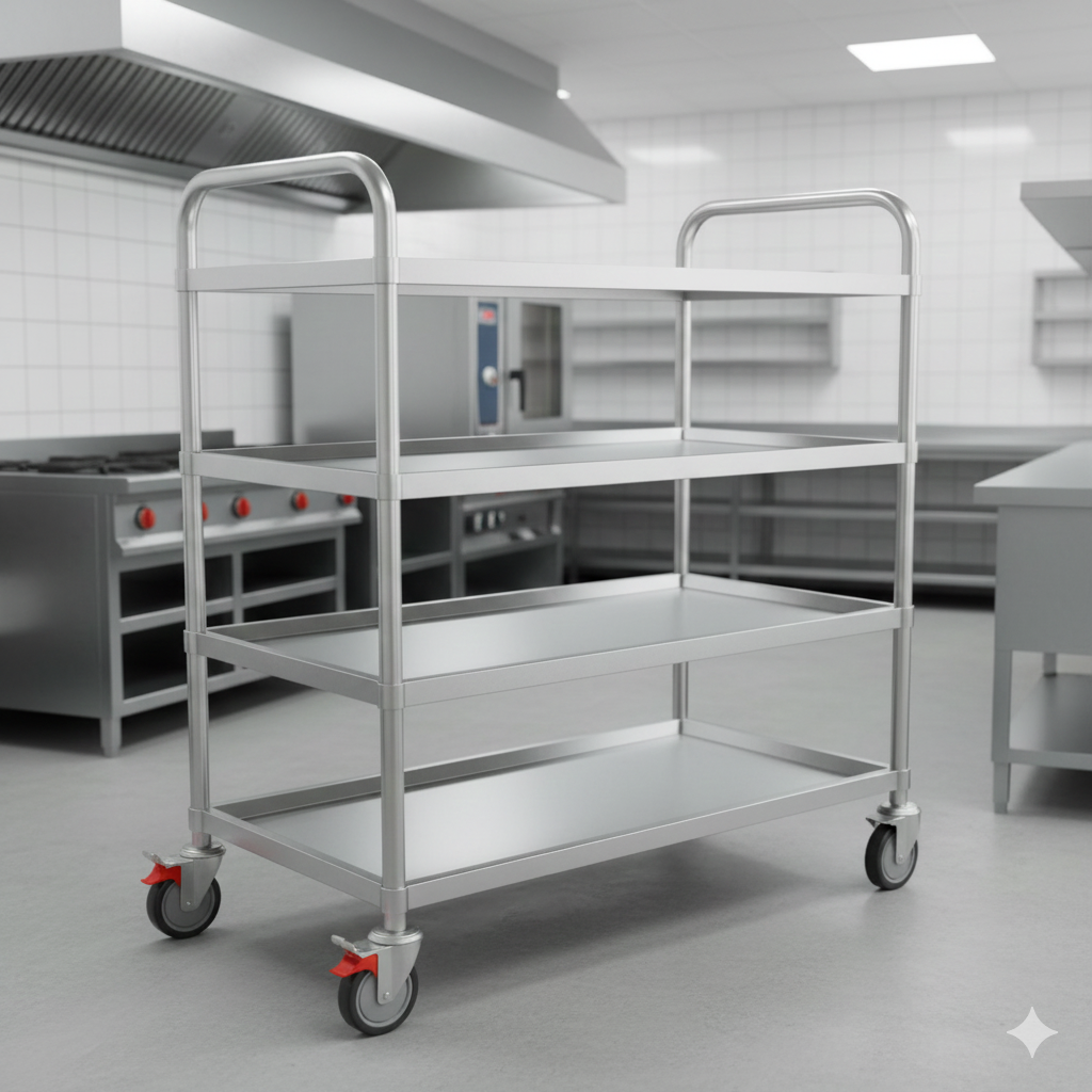 4 TIER TROLLEYS